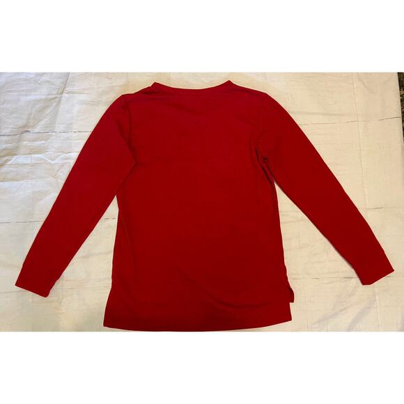 Vintage Francesca's Sequin Changeable Cocktails Christmas Long Sleeve SM Top - Picture 4 of 8